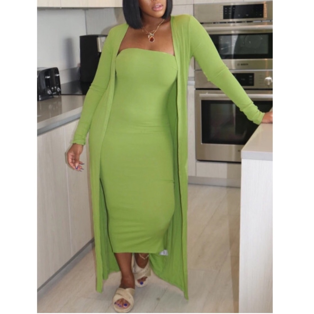 MATCHING TWO PIECE DRESS SET - Picture 2 of 5